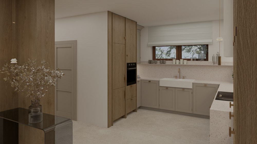 Living Room, Kitchen and Hallway – visualization 13